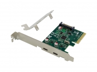 CONCEPTRONIC PCI Express Card 2xPort USB 3.2 Gen2 Typ-C sw