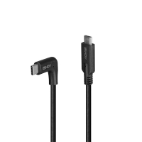 LINDY 1.5m USB 3.2 Typ C Kabel 90 Grad gewinkelt