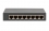 Digitus 8-port Gigabit switch, desktop, unmanaged, metal housing