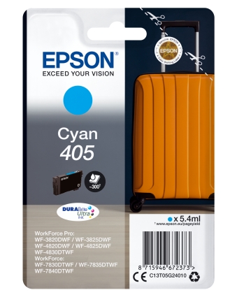 Patrone Epson 405 cyan T05G2