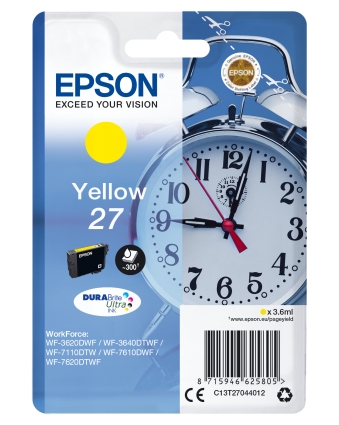 Patrone Epson 27 yellow T2704