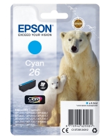 Patrone Epson 26 cyan T2612