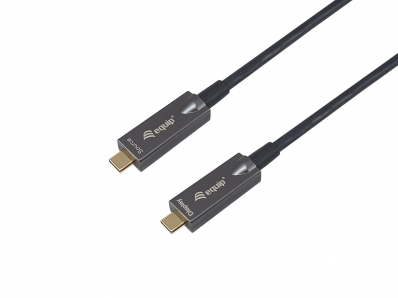 Equip Kabel USB-C 3.2 -> C St/St 15.00m 3A 4K/60Hz sw