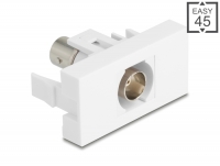 Delock Easy 45 Module BNC female to BNC female white