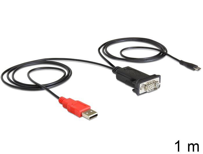 Delock Adapter USB Serial RS-232 for devices