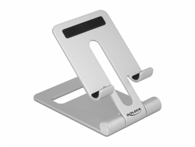 Delock Tablet and Laptop Stand Holder adjustable aluminium - DCP SIA