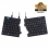 R-go Tools R-Go Tastatur Split Break ergonomisch US-Layout schwarz