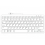 R-go Tools R-Go Tastatur Compact UK-Layout weiß